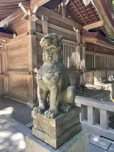 彌彦神社の狛犬