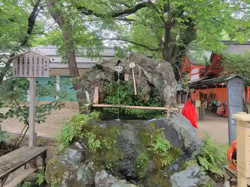 藤森神社の手水舎