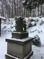 上野幌神社の狛犬