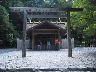 伊勢神宮内宮(皇大神宮)の鳥居