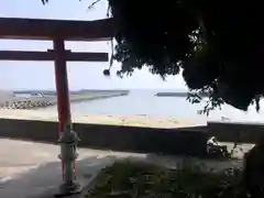 切目王子神社の景色