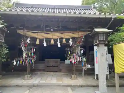 柳川総鎮守 日吉神社の本殿・本堂