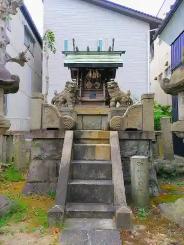 朝日社の本殿・本堂