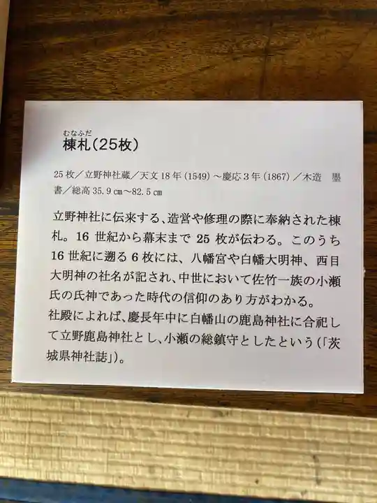 立野神社(茨城県)