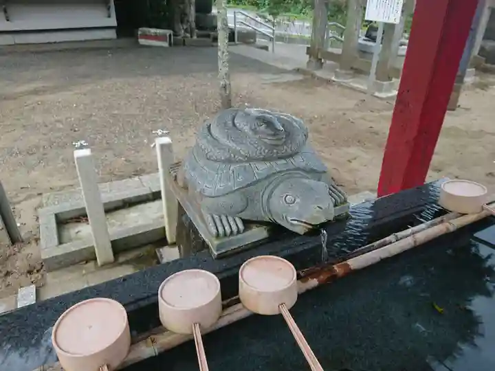白子神社の手水舎