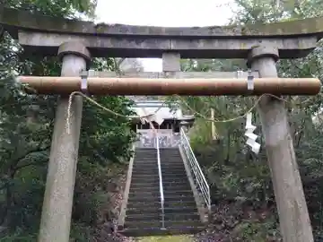神明神社の鳥居