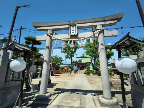 福崎住吉神社の鳥居