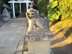 素鵞熊野神社の狛犬