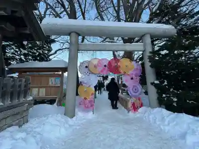 札幌諏訪神社の鳥居