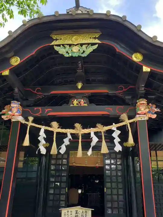 玉前神社の本殿・本堂