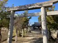 五十鈴神社の鳥居