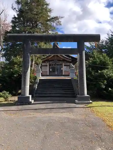 早来神社の鳥居