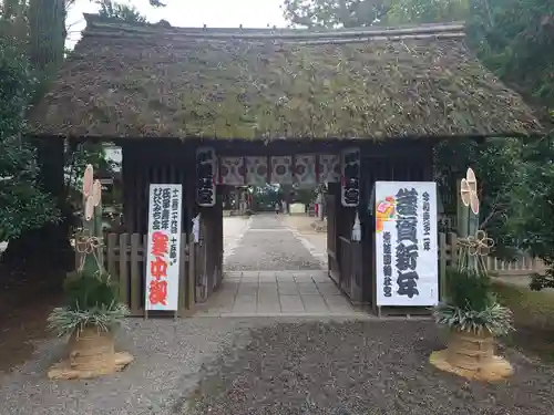 常陸國總社宮の山門・神門