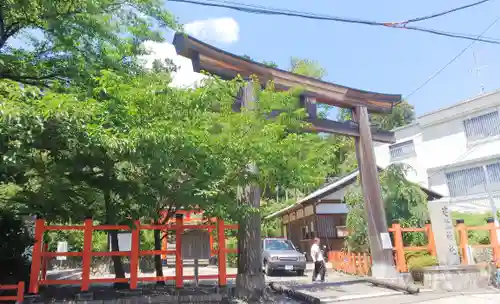 建勲神社の鳥居