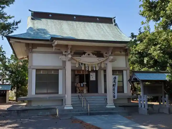 片岡愛宕神社の本殿・本堂