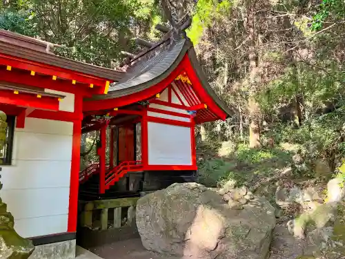 石體神社の本殿