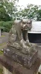 諏訪神社の狛犬