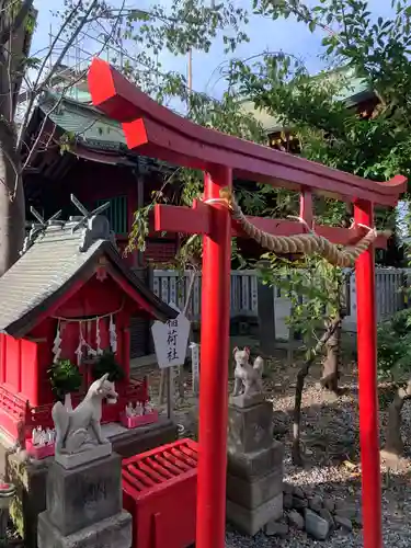 （芝生）浅間神社の鳥居