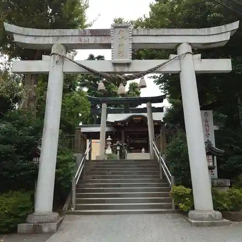 鳩ヶ谷氷川神社の鳥居