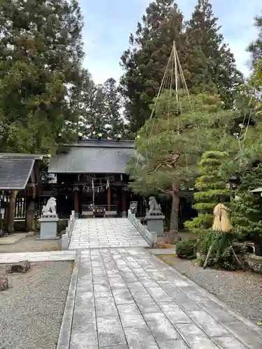 飛騨総社の本殿・本堂