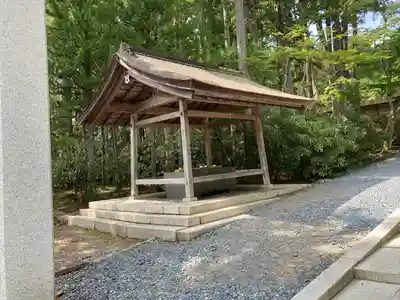 高野山金剛峯寺の手水舎