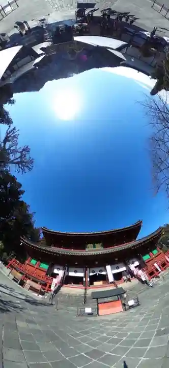 日光山輪王寺三仏堂の本殿・本堂