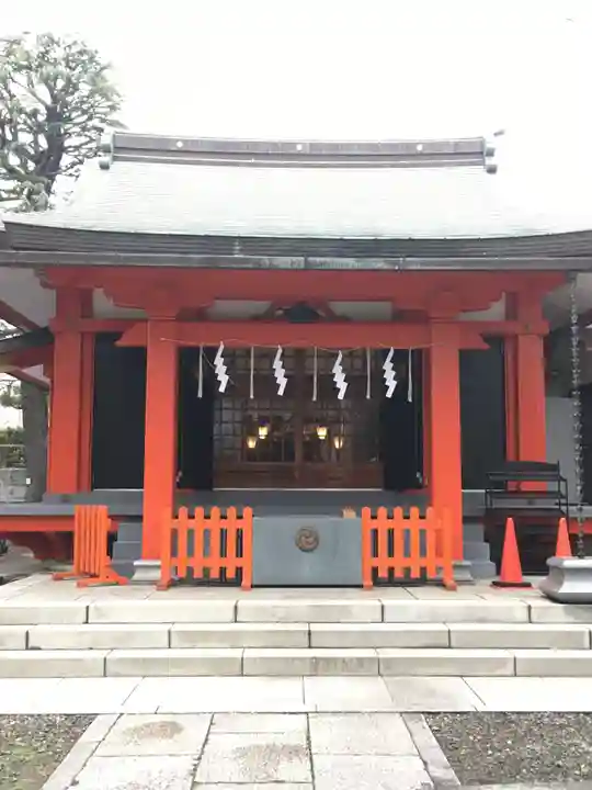 麻布氷川神社の本殿・本堂