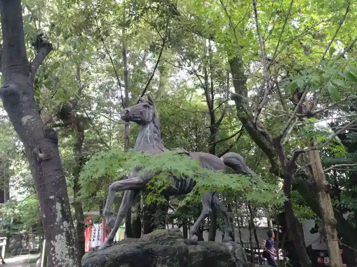 若宮神明社の狛犬