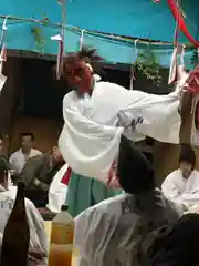 向山神社の神楽