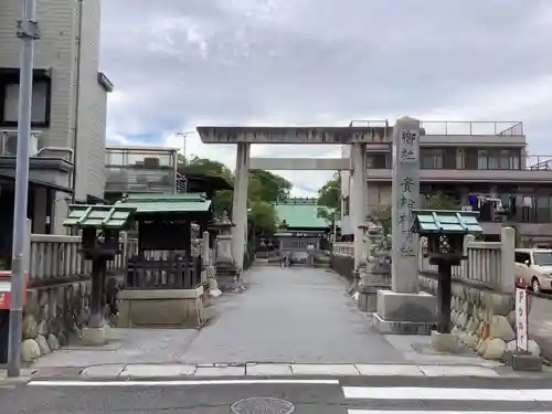 貴船神明社の鳥居