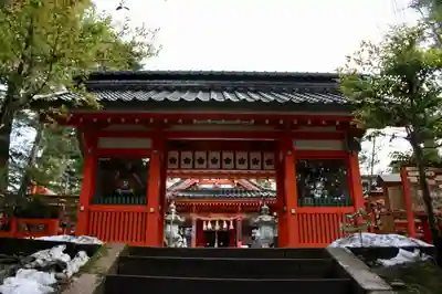 金澤神社の山門・神門