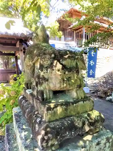 福島八幡宮の狛犬