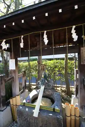 高木神社の手水