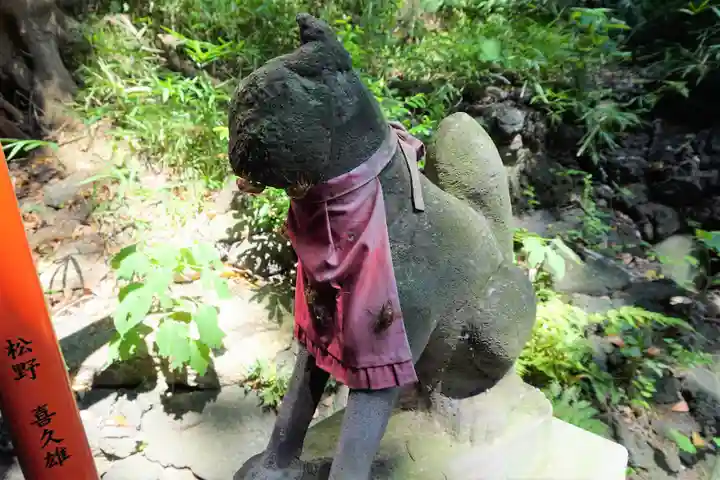 澤蔵司稲荷(慈眼院)の狛犬