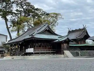 焼津神社の本殿・本堂