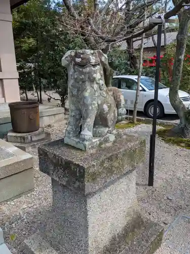 高山神社の狛犬