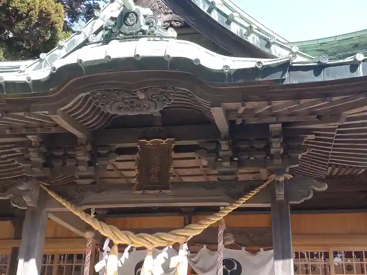 植田八幡神社の本殿・本堂