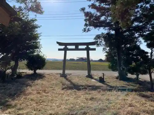 日宮神社の景色