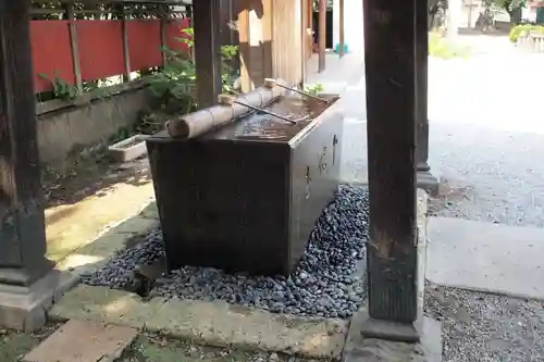 前玉神社の手水