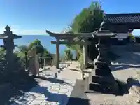 粟嶋社の鳥居