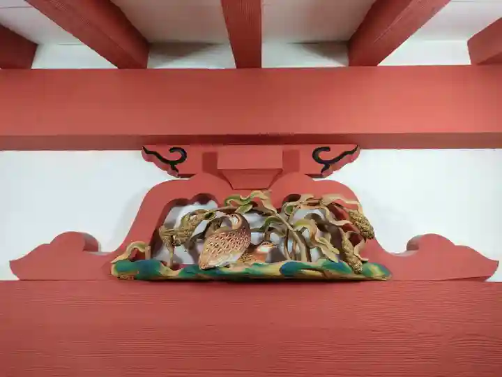 柏原八幡宮の芸術