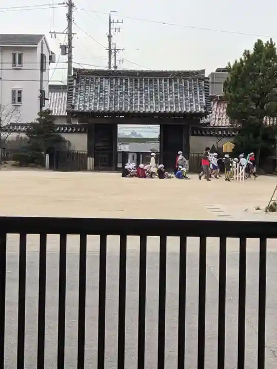 大樹寺(松安院大樹寺)の山門・神門