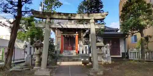 豊敬稲荷神社(ときわ台天祖神社境外末社)の鳥居