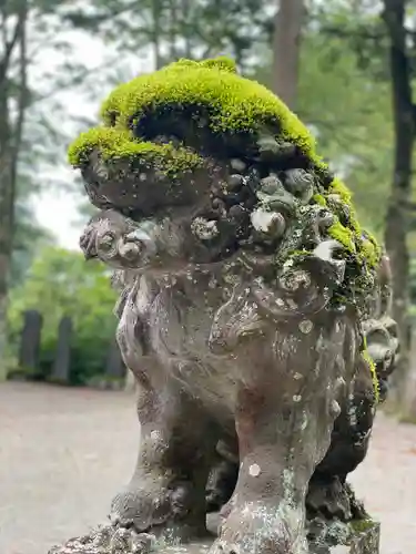 古峯神社の狛犬