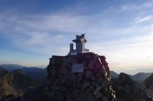 穂高神社嶺宮(長野県)