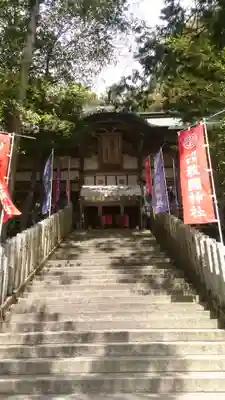 敢國神社の本殿・本堂