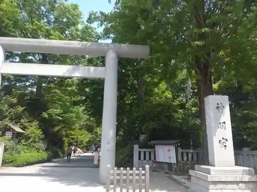 阿佐ヶ谷神明宮の鳥居