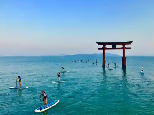 白鬚神社の鳥居