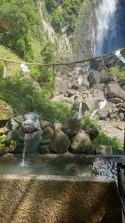 飛瀧神社(熊野那智大社別宮)の手水舎