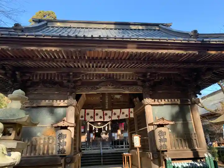 雄琴神社の山門・神門